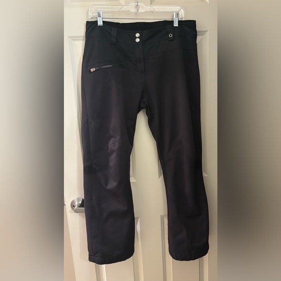 Obermeyer Women's Snow Ski/Board Pants, Black, 10 Short - Picture 1 of 13